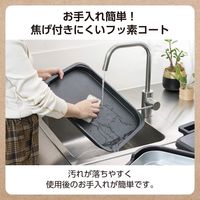 ホットプレート 角型 平面プレート 幅広 深さ2.8cm パーツ取り外し可能 丸洗い ブラック THP40A-K テスコム 1個（直送品）