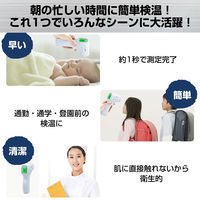 【非接触体温計】 KAEI 非接触体温計(日本医療機器認定証品) KA100 健康 病院 診察 ヘルスケア 1台（直送品）