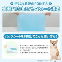 KAEI 厚型ペットシーツ ワイド KO347 大型 犬猫トイレ 1箱(200枚)（直送品）