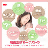 森永はぐくみカフェ 抹茶ミルク風味 1個 森永乳業 ノンカフェイン カフェインゼロ 妊娠期 授乳期