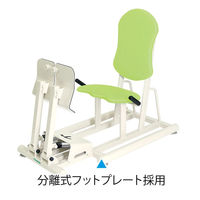 【軒先渡し】高田ベッド レッグプレス2 分離式 リハビリ運動療法 ビニルレザースカイブルー TB-1216 1台（直送品）