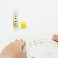 トンボ鉛筆 スティックのり ピットハイパワーＳ（小）アロマ グレープフルーツ HCB-112B 1セット（1本×5）