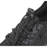 ケイゾック ゴム紐軽量通気シューズ ブラック 26.5cm KZS-111 1足（直送品）