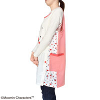 セントレディス ムーミンエプロン サーモンピンク/アイボリー ST-IM0059 1枚