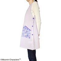 セントレディス ムーミンエプロン KOBANAパープル ST-IM0057 1枚
