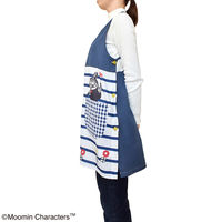 セントレディス ムーミンエプロン ネイビー ST-IM0069 1枚