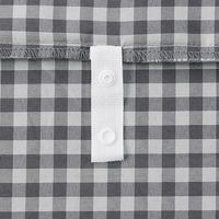 無印良品 再生ポリエステル 乾きやすい 掛ふとんカバー Ｄ １９０×２１０ｃｍ用 ブラウンチェック 良品計画