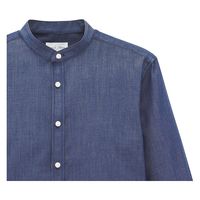 ボンマックス バンドカラー長袖シャツ ブラック 4L FB4571U FB4571U-16-4L 1着（直送品）