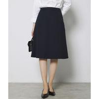 ボンマックス レディスAラインスカート ブラック 17号 FS2015L FS2015L-16-17G 1着（直送品）