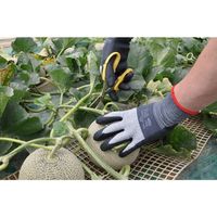 エスコ [M] 手袋(ナイロン・ポリエステル・ニトリルゴムコート/10双) EA354GD-61B 1袋(10双)（直送品）