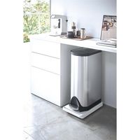 エスコ 280x450mm/100kg ドーリー(ポリプロピレン製/ホワイト) EA520AC-16 1個（直送品）