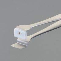 エスコ 125mm/400J WAFER用ピンセット(ステンレス製) EA595AK-109 1個（直送品）