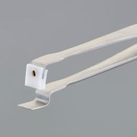 エスコ 120mm/200J WAFER用ピンセット(ステンレス製) EA595AK-154 1個（直送品）