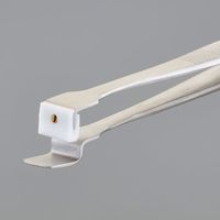 エスコ 125mm/300J WAFER用ピンセット(ステンレス製) EA595AK-156 1個（直送品）