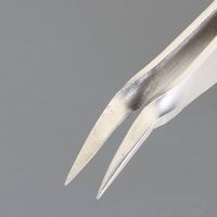 エスコ 120mm カッティングピンセット(ステンレス製) EA595AL-10 1個（直送品）