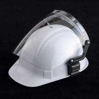 エスコ フェイスプロテクター(ヘルメット取付型) EA800P-21 1個（直送品）