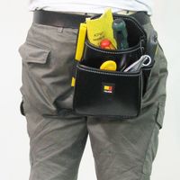 エスコ 195x135x230mm 着脱式腰袋 EA925TD-1 1個（直送品）