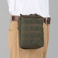 エスコ 127x 63x177mm 小物ポーチ(コヨーテ) EA925DB-35 1個（直送品）