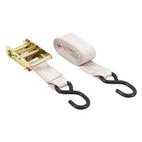 エスコ 225kg/50mmx4.15mベルト荷締機(ラチェット式/灰) EA982BB-13A 1組（直送品）