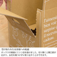 【100/120サイズ】ヘッズ アジャストデリバリーカートン-3 外寸：W355×D300×H305/515mm 1セット（1袋（20枚入）×3）