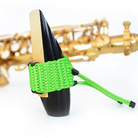 Bambu バリトンサクソフォン/バスクラリネット用 リガチャー UNA ライトブルー UB02 1個（直送品）