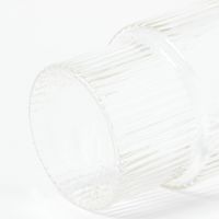 ゴールドラインストライプグラス(M) クリア LAKOLE/ラコレ