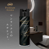 トイレの消臭力 プレミアムアロマ スプレー ベルベットムスク 365ml 1セット（1本×6） 消臭剤 芳香剤 エステー