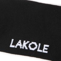 メンズ ジャストゴーストソックス ブラック 25～27cm LAKOLE/ラコレ