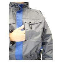 コヤナギ GWー01 腰ベルト対応 レインジャケット 地上作業向け ネイビー 3L 1着（直送品）