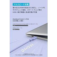 Anker Anker PowerLine III Flow CtoC ケーブル 0.9m A8552NQ2 1本