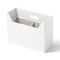 吉川国工業所 持ち運びができる収納ボックス インナーM付き オールホワイト MBー01_AW 1個