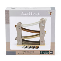 labellabel カースライダー ラテ 1個 エデュテ  おもちゃ 18か月～