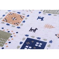 シャディ 【2袋セット】シェニールプリント玄関マット 24-8235-134 1セット(2袋)（直送品）