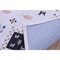 シャディ 【2袋セット】シェニールプリント玄関マット 24-8249-780 1セット(2袋)（直送品）