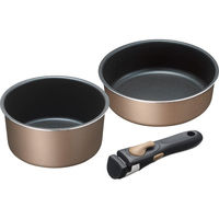 シャディ ブラナーノ2 着脱ハンドル鍋2点セット 24-8280-849 1箱（直送品）