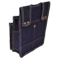 金井産業 腰袋 国産デニム インディゴブルー DK-01 1個（直送品）