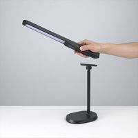 LEDデスクライト ヤザワコーポレーション マグネットLEDデスクスタンド ブラック シンプル SDL08C01BK 1台