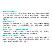 磁気研究所 Type-Cポートから複数の機器を同時接続 Type-C 5in1 USBハブ HD-5IN1HBSV 1個（直送品）