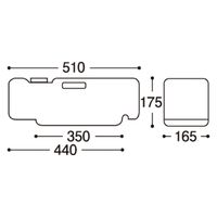常磐精工 スマートウエイトアームフリーブラック530 水タンクセット BSMSKWF-530-BWSET 1台（直送品）