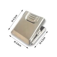 サンケーキコム ステンレスマグネットクリップ 挟み口36mm SSC36 1個