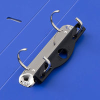 リヒトラブ　D型リングファイル　A3ヨコ　背幅34mm　青　G2228（わけあり品）
