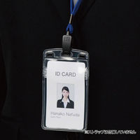 オープン工業 名札用ケース タテ名刺 JAN付 NX-110 1枚（わけあり品）