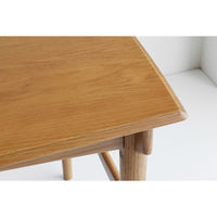 ICHIBA ヘリット ダイニングテーブル 幅1500×奥行800×高さ720ｍｍ ナチュラル HET-3808NA 1台（直送品）