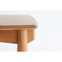 ICHIBA ヘリット ダイニングテーブル 幅800×奥行800×高さ720ｍｍ ナチュラル HET-3807NA 1台（直送品）