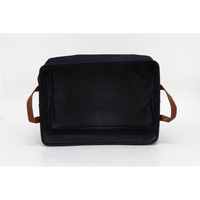 不二貿易 ファブリックボックススクエア デニム 32816 1個