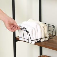 不二貿易 フロントオープンバスケットW26 14894 1個