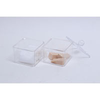 不二貿易 PSコスメ収納 蓋つき小物入れ2段 14378 1個