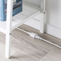 サンワサプライ  プラス1個口延長コード（2P・1個口＋1個口・1m・ホワイト） TAP-B8-1K（直送品）