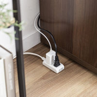 サンワサプライ  プラス1個口便利タップ（2P・3個口＋1個口・0.5m） TAP-B9-05K（直送品）