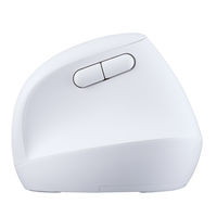 ナカバヤシ Bluetooth静音　ミニエルゴ　5ボタン　BlueLEDマウス　ホワイト MUSーBKF223W 1個